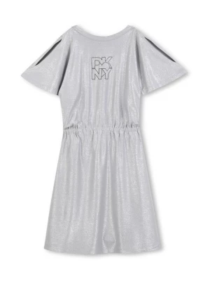 Obrázek produktu Žerzejové šaty DKNY stříbrná