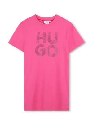 Obrázek produktu Žerzejové šaty Hugo růžová