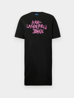 Obrázek produktu Žerzejové šaty KARL LAGERFELD černá