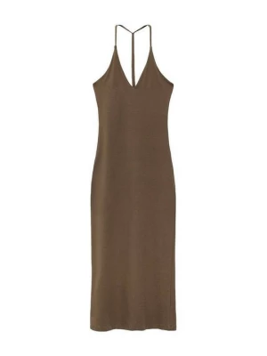 Obrázek produktu Žerzejové šaty Mango khaki