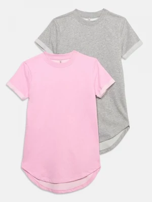 Obrázek produktu Žerzejové šaty ONLY GIRLS melírovaná světle růžová