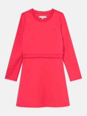 Obrázek produktu Žerzejové šaty Tommy Hilfiger světle červená
