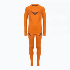 Obrázek produktu Zestaw bielizny termoaktywnej dla dzieci KADVA ALPINESTEP THERMO LIGHT PLUS JR SET pomarańczowy oranžová