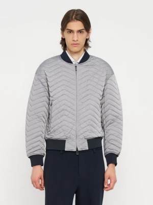 Obrázek produktu Zimní bunda Emporio Armani stříbrná barva