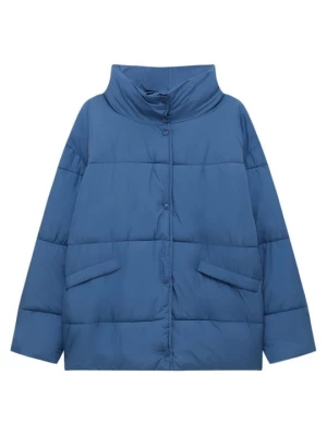Obrázek produktu Zimní bunda PULL&BEAR modrý denim