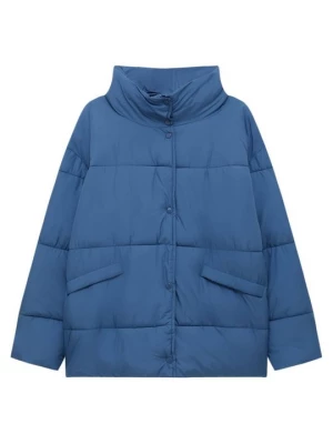 Obrázek produktu Zimní bunda PULL&BEAR modrý denim