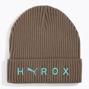 Obrázek produktu Zimní čepice PUMA x HYROX Mid Crown Beanie myší šedá Hnědá