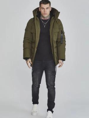 Obrázek produktu Zimní kabát SikSilk zelená