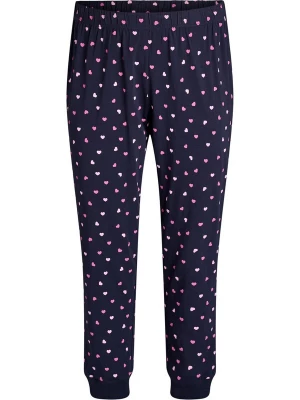 Obrázek produktu Zizzi Pyžamové kalhoty 'MHANNY' noční modrá / pink / růžová