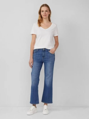 Obrázek produktu Zkrácené džíny / Slim Fit / Mid Rise / Flared Leg s.Oliver modrá