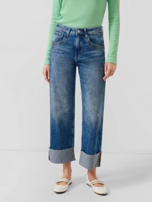 Obrázek produktu Zkrácené džíny Suri / Regular Fit / Mid Rise / Wide Leg s.Oliver modrá