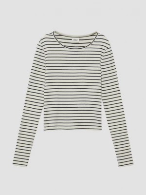 Obrázek produktu Zkrácené tričko slim fit střihu s žebrovanou strukturou s.Oliver