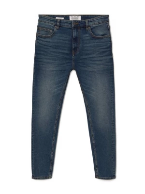 Obrázek produktu Zúžené džíny PULL&BEAR tmavě modrá